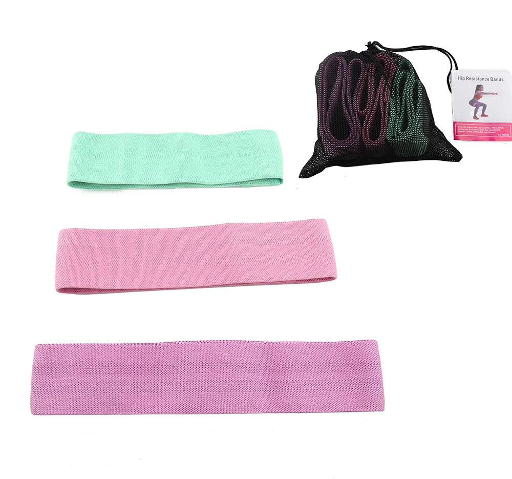 Ankle strap attached to a tube demonstrating lower body exercises like glute kickbacks or lateral lifts, showcasing how the strap supports leg / hip training.