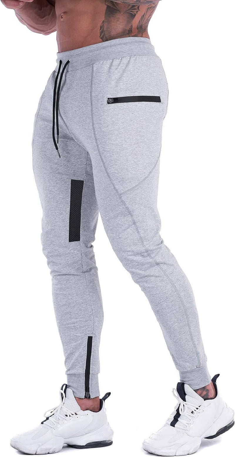 Side view of joggers highlighting mesh panel detail for improved airflow and ventilation during intensive training and cardio sessions.
