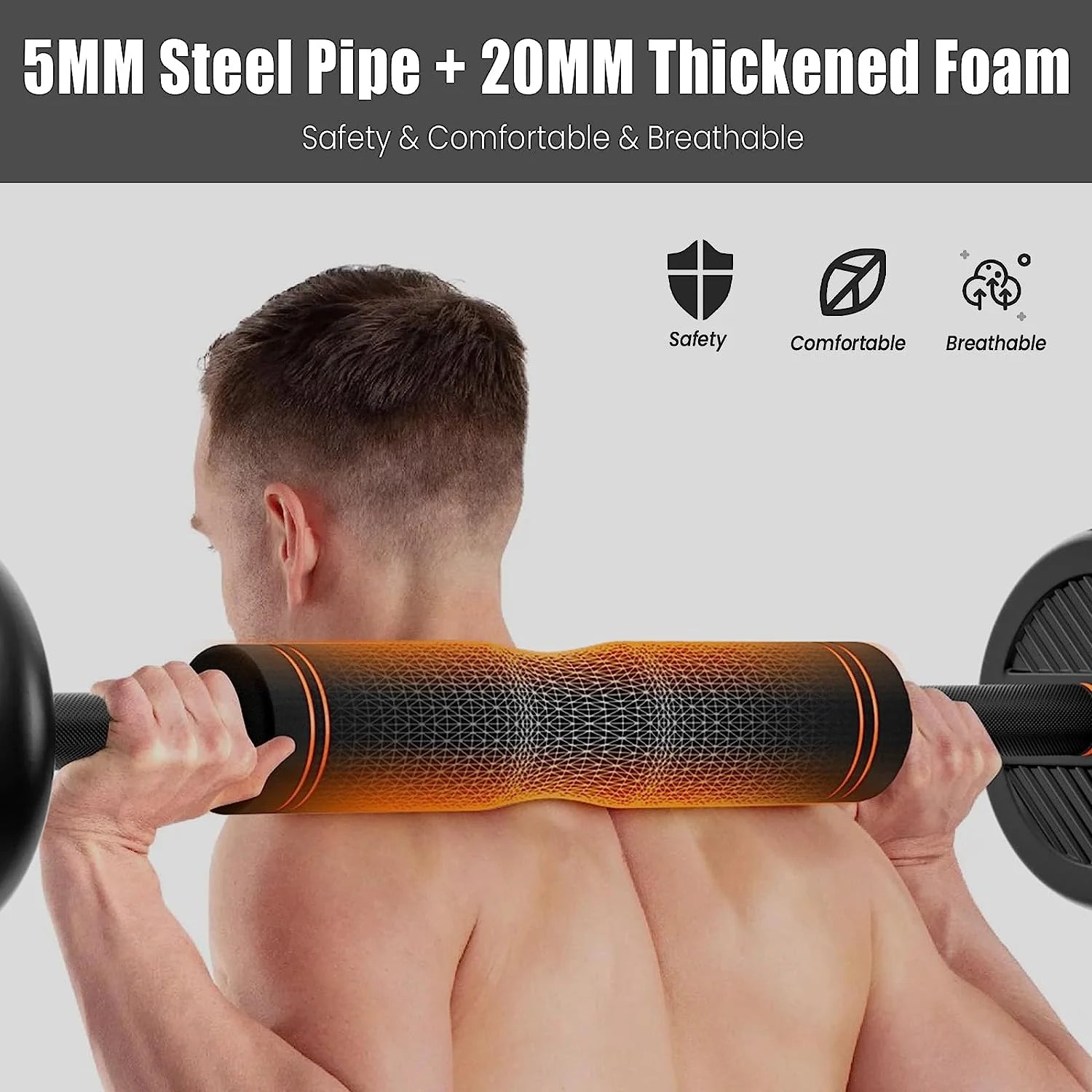 Multi-function adjustable weight kit 77 lbs with dumbbell, barbell, kettlebell, push-up attachments — black finish home workout gear for strength, muscle building, and full-body training.