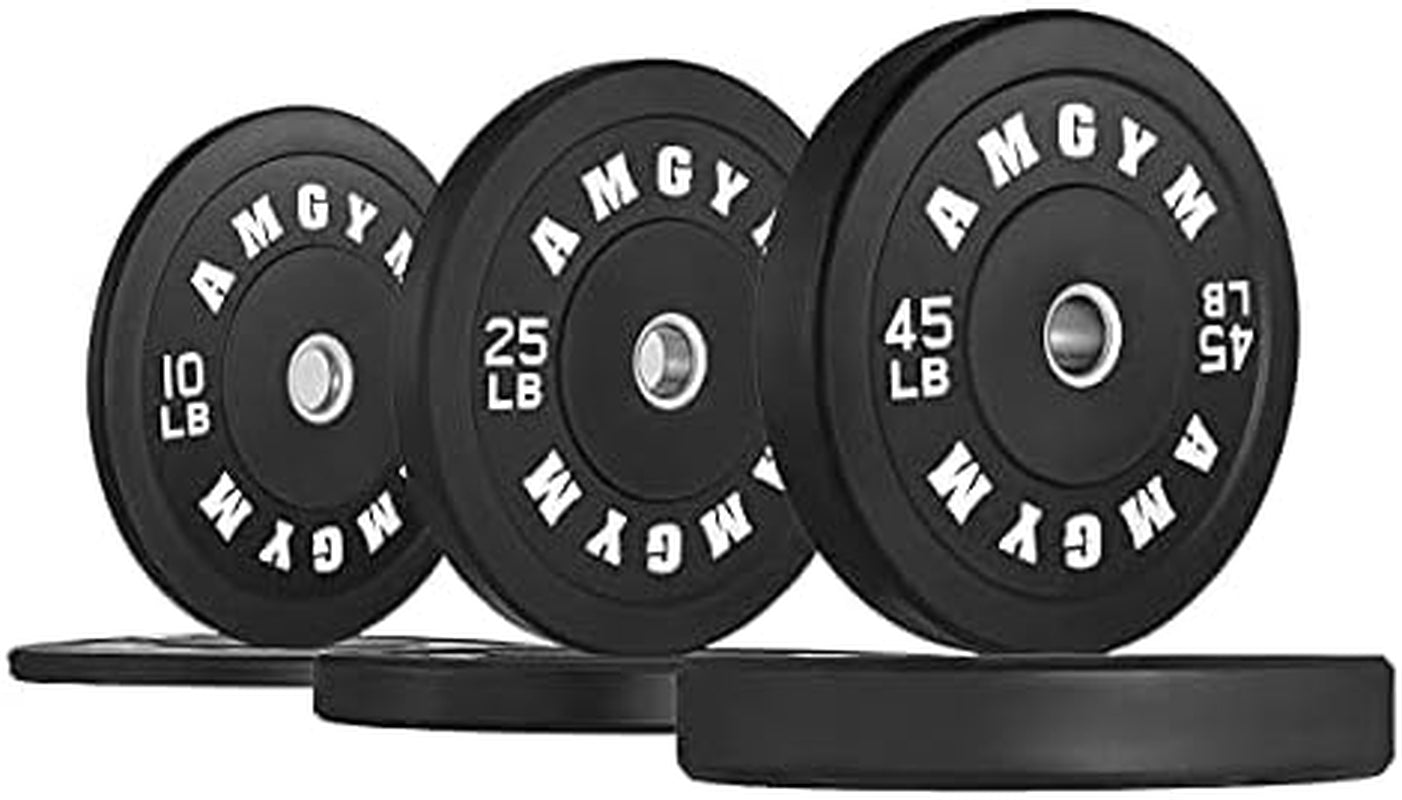 LB bumper plate dropped on floor illustrating minimal bounce and how the design protects both floor and barbell from damage.