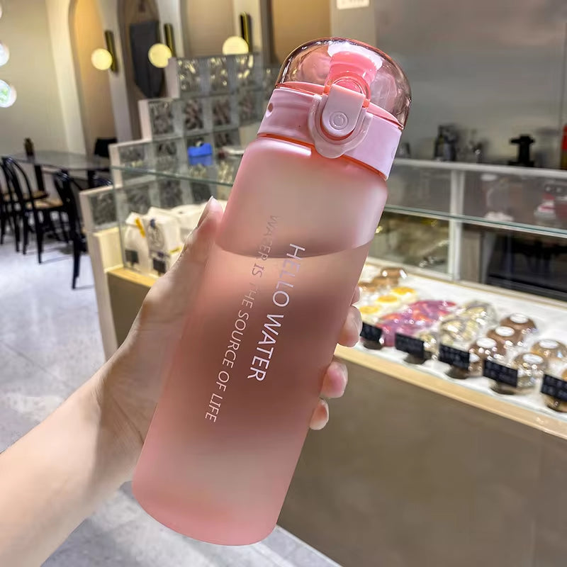 Reusable 780ml protein shaker water bottle constructed with BPA-free leak-proof plastic, portable and versatile drinkware solution for fitness gym training, outdoor travel, hiking, office hydration, and daily home water intake