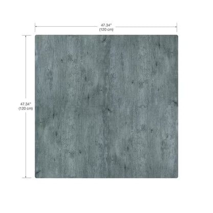 Reversible Charcoal/Black Faux Wood 24 In. X 24 In. X 0.47 In. Foam Mats (4-Pack)