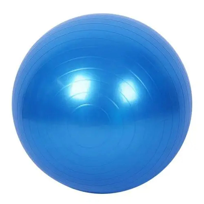 stretching exercise with 45cm explosion-proof yoga ball fitness tool