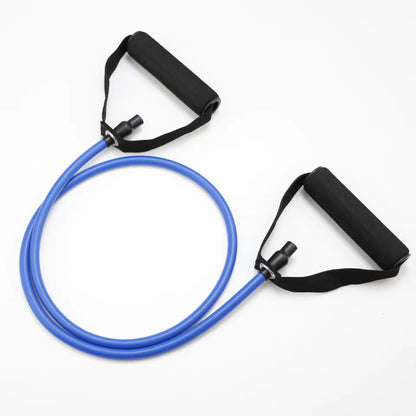 5-level yoga pull rope bands with handles full set of elastic resistance tubing
