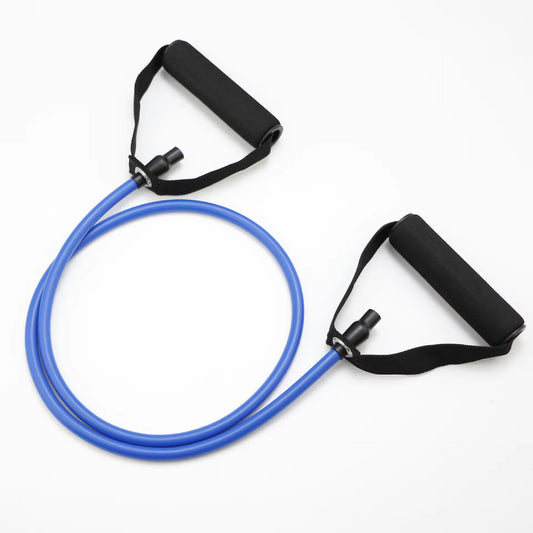 5-level yoga pull rope bands with handles full set of elastic resistance tubing