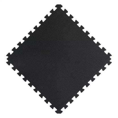 Reversible Charcoal/Black Faux Wood 24 In. X 24 In. X 0.47 In. Foam Mats (4-Pack)