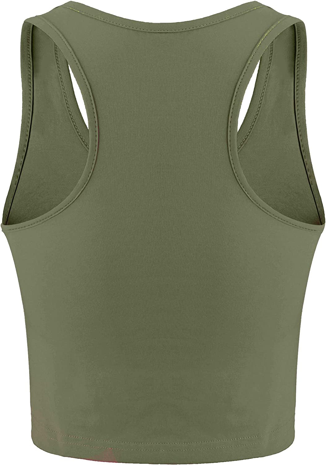 Black and grey women’s workout crop tank top set for running and fitness