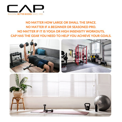 20 lb rubber hex dumbbells placed on rubber gym flooring showing how the coating protects both weights and floor surfaces from scratches or damage under heavy use.