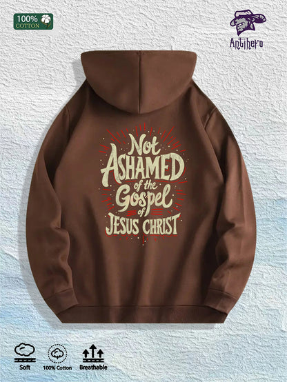 Hoodie folded with ribbon or in gift wrapping to show it as a faith-based gift for birthdays, Christmas, church events or encouragement.